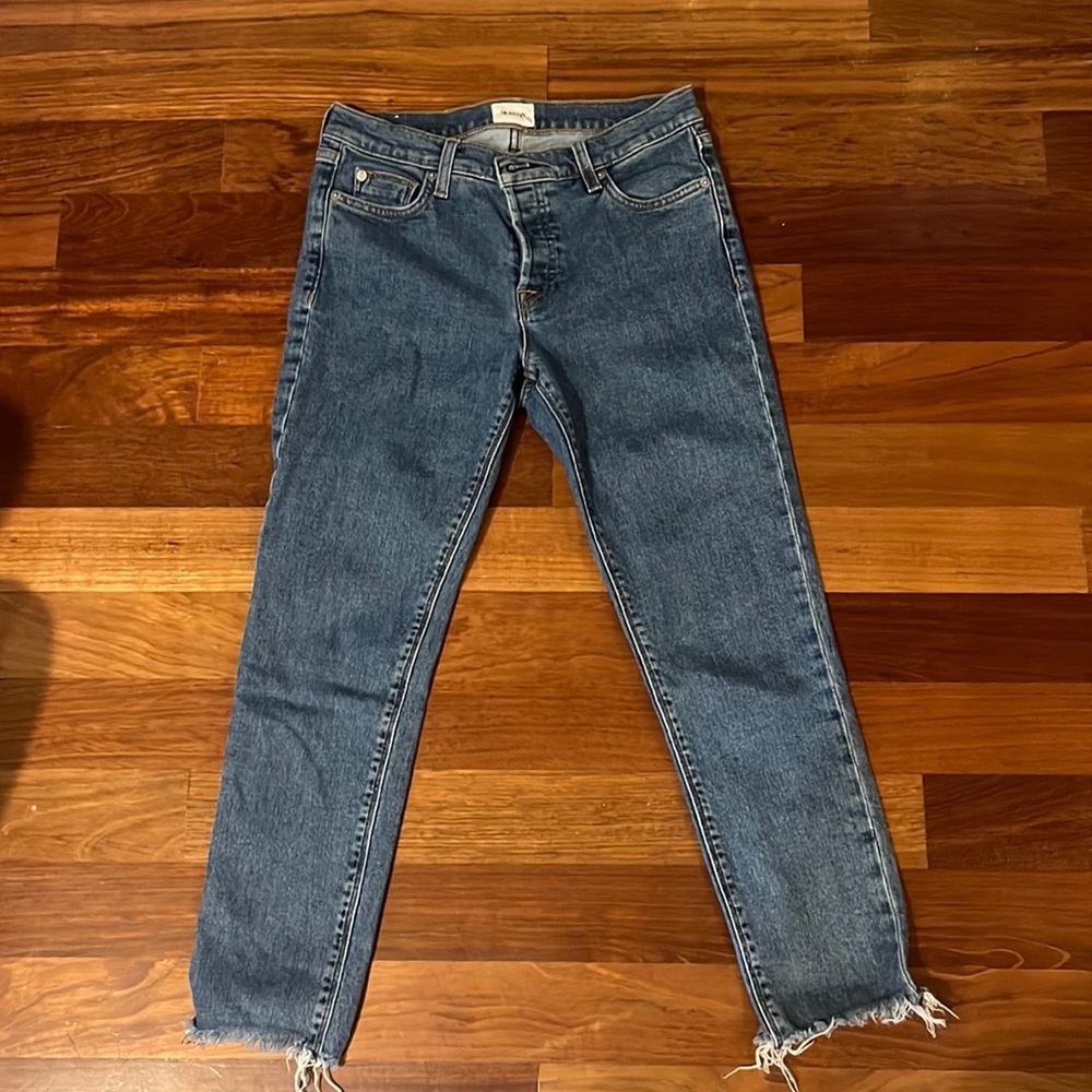 Hudson skinny crop jeans
